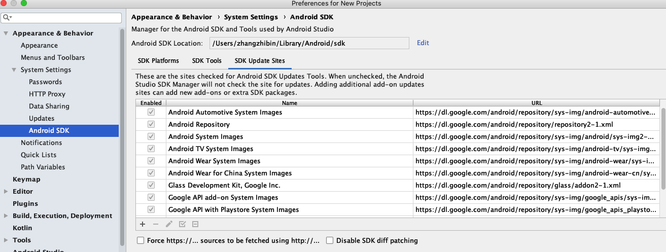 AndroidStudio_sdk_site