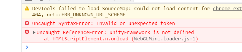 Unity2020-WebGL-unityFramework-is-not-defined